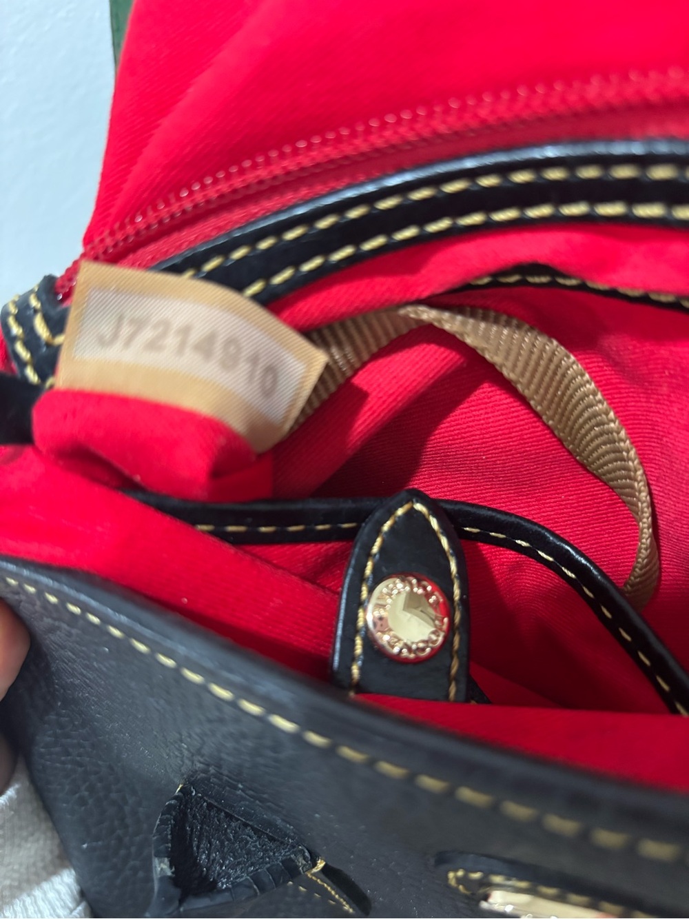 Dooney and Bourke Elisa pebble leather satchel - Picture 9 of 11